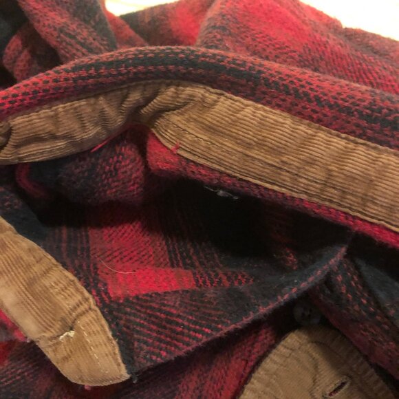 🪶 Field & Stream Heritage Flannel — Red & Black Buffalo Plaid (XL Tall) - Picture 7 of 14